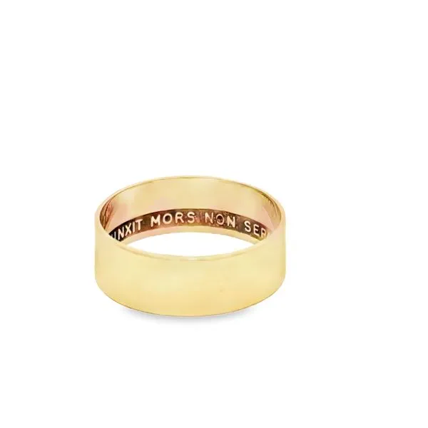 10, 10k YG Polished 14th Degree Masonic Ring (Previously Owned) Image 3 Vaughan's Jewelry Edenton, NC
