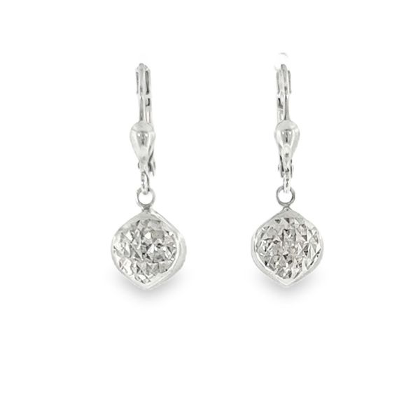 14k WG D/C Dangle Earrings (Previously Owned) 2.17gr Vaughan's Jewelry Edenton, NC