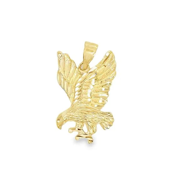 14k YG Eagle Pendant (Previously Owned) Vaughan's Jewelry Edenton, NC
