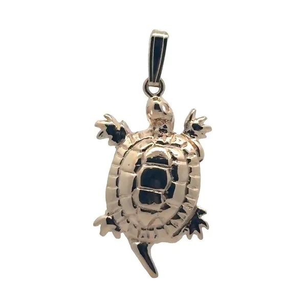 14k YG Turtle Pendant (Previously Owned) Vaughan's Jewelry Edenton, NC