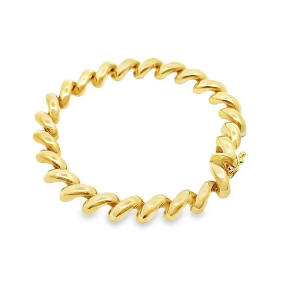 14k YG Italian Horn Charm (Previously Owned) Vaughan's Jewelry Edenton, NC