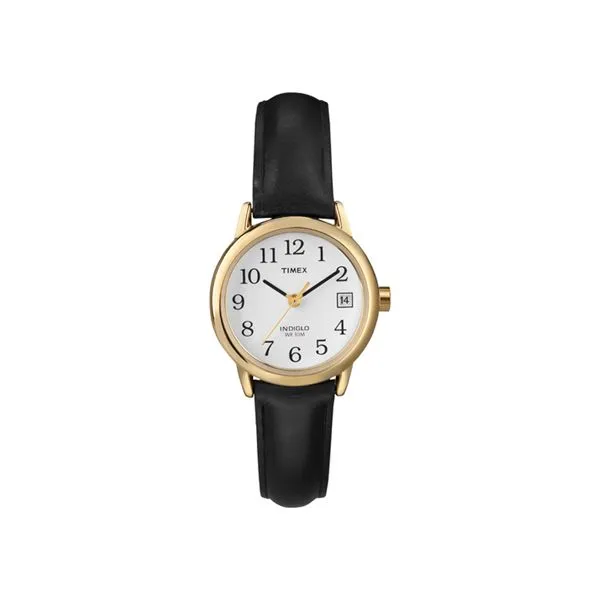 Timex Gold Leather Band Watch Simple Classic Basic