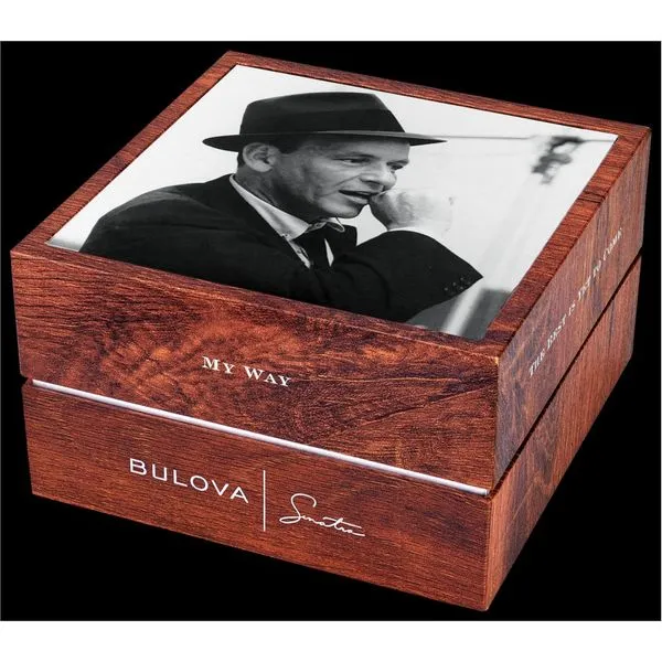 Bulova Mens Sinatra The Very Thought of You Watch Image 2 Vaughan's Jewelry Edenton, NC