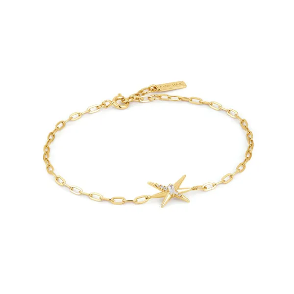 YGP, Gold Spike Chain Bracelet Vaughan's Jewelry Edenton, NC