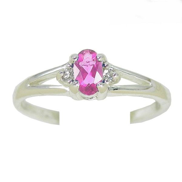 4, Oct SS Birthstone Rings Vaughan's Jewelry Edenton, NC