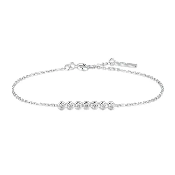 SS Bezel Set Bracelet Vaughan's Jewelry Edenton, NC