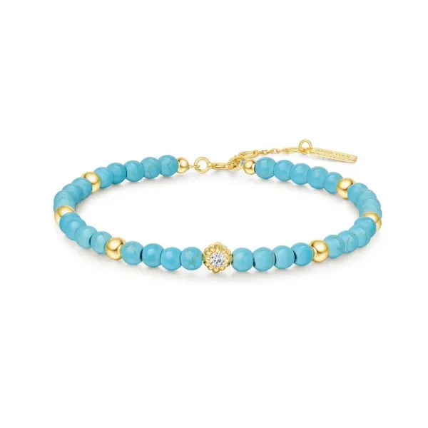 YGP Lab Created Turquoise Bracelet Vaughan's Jewelry Edenton, NC