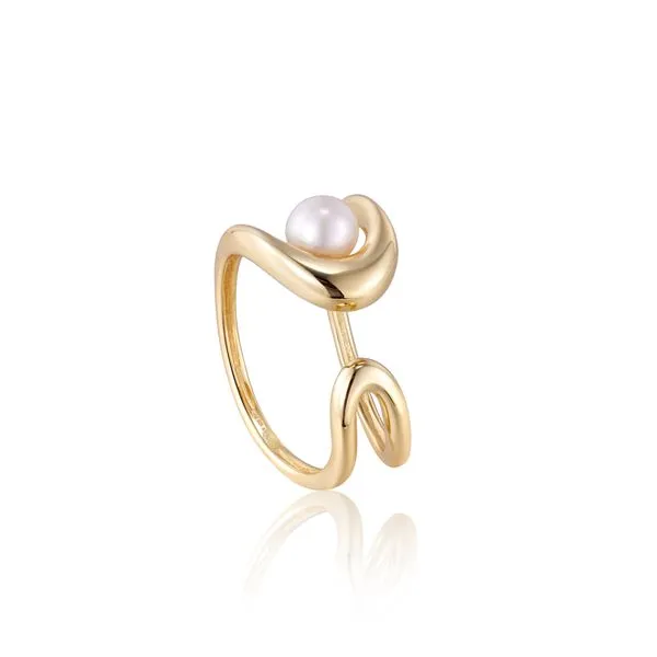 YGP, Pearl Sculpted Adjustable Ring Vaughan's Jewelry Edenton, NC
