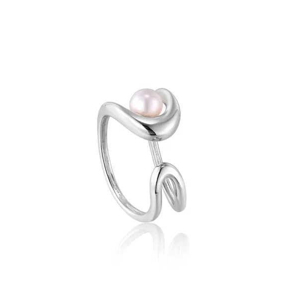 Pearl Sculpted Adjustable Ring Vaughan's Jewelry Edenton, NC