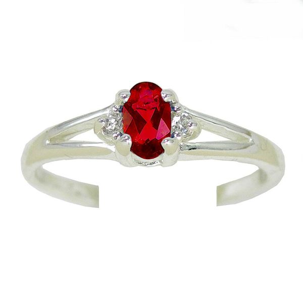 5, Jan SS Birthstone Ring Vaughan's Jewelry Edenton, NC
