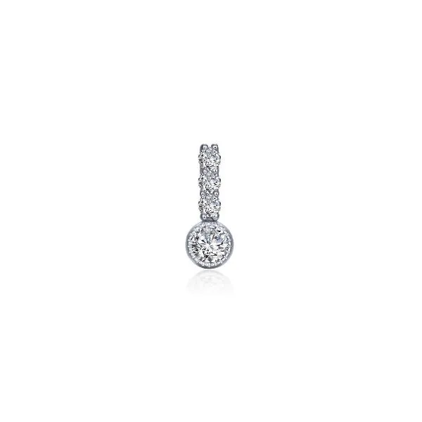 Small April Birthstone Love Pendant (0.17CTTW) (Chain Sold Separately) Vaughan's Jewelry Edenton, NC