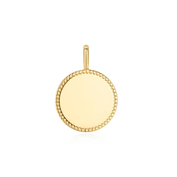 YGP Gold Disc Charm Vaughan's Jewelry Edenton, NC