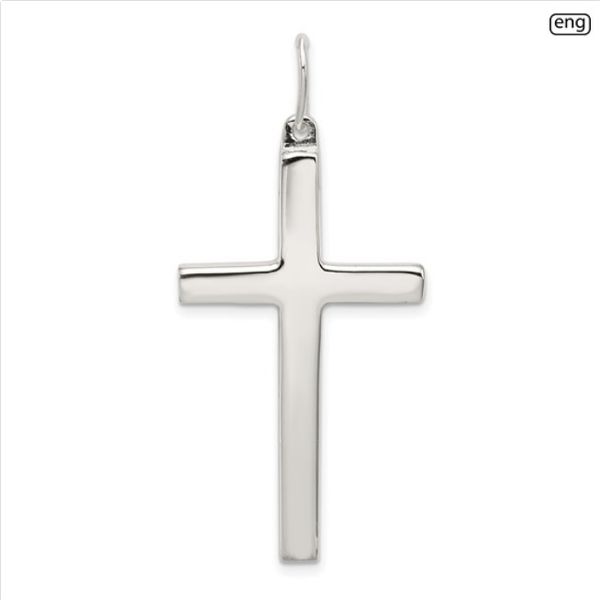 SS Latin Cross Pendant Vaughan's Jewelry Edenton, NC