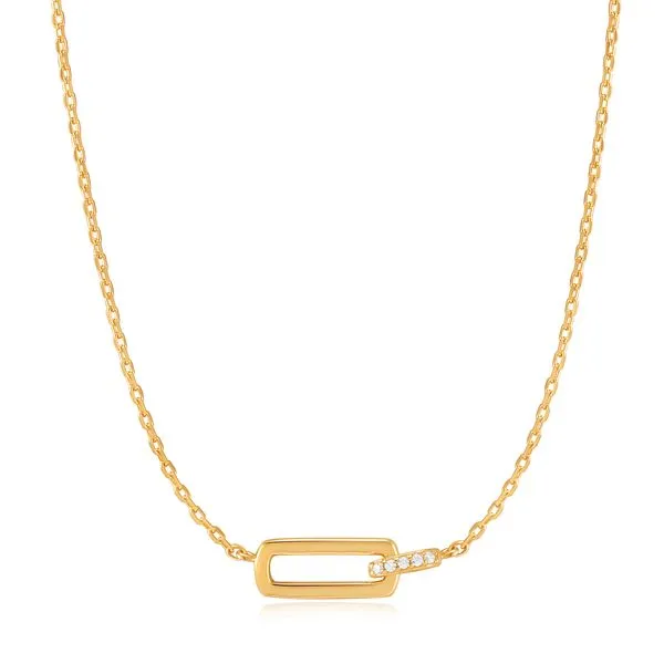 YGP, Glam Interlock Necklace Vaughan's Jewelry Edenton, NC
