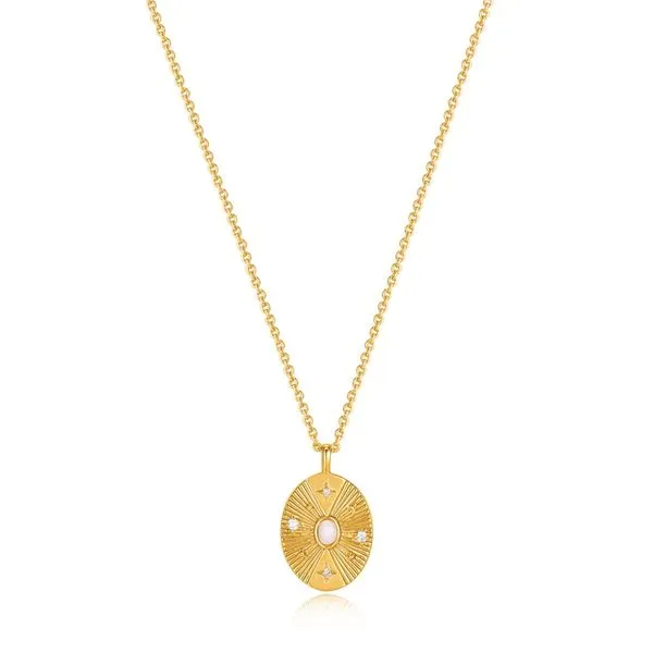 YGP Scattered Stars Kyoto Opal Disc Necklace Vaughan's Jewelry Edenton, NC