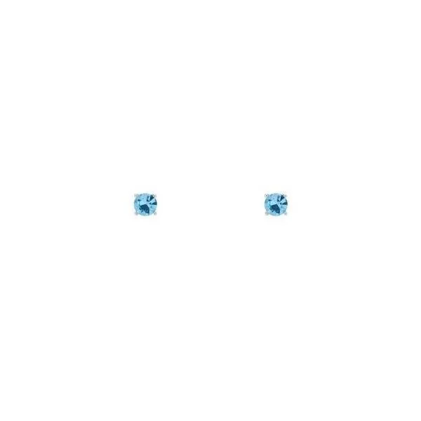 Mar SS 3mm Birthstone Stud Earrings Vaughan's Jewelry Edenton, NC
