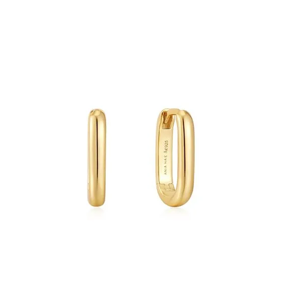 YGP, Oval Hoop Earrings Vaughan's Jewelry Edenton, NC