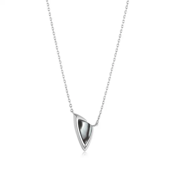 SS Arrow Abalone Pendant Necklace Vaughan's Jewelry Edenton, NC