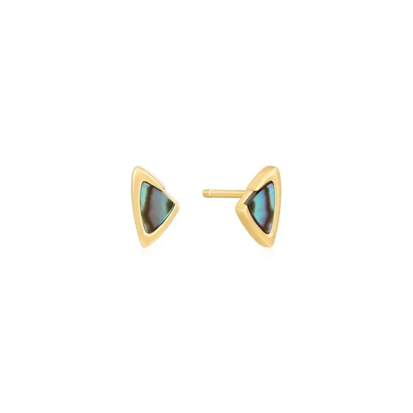 YGP Arrow Abalone Stud Earrings Vaughan's Jewelry Edenton, NC