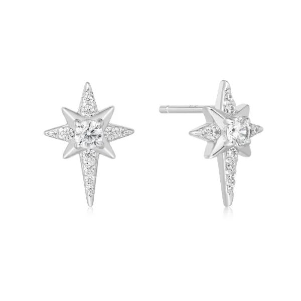 SS Eight-Pointed Star Stud Earrings Vaughan's Jewelry Edenton, NC