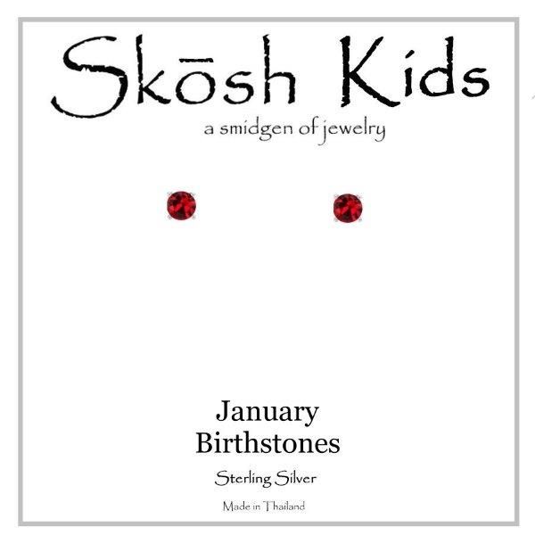 Jan SS 3mm Birthstone Stud Earrings Vaughan's Jewelry Edenton, NC