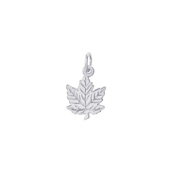 SS Maple Leaf Charm Vaughan's Jewelry Edenton, NC