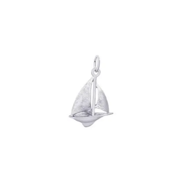 SS Sloop Sailboat Charm Vaughan's Jewelry Edenton, NC