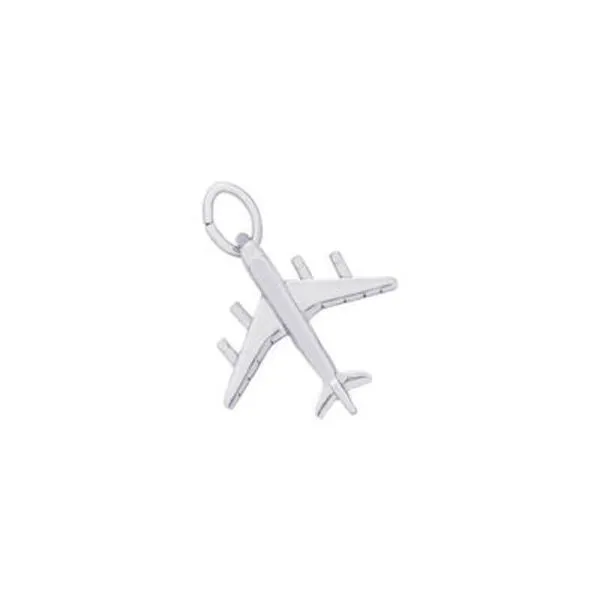 SS DC 8-707 Plane Charm Vaughan's Jewelry Edenton, NC