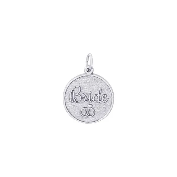 SS Bride Disc Charm Vaughan's Jewelry Edenton, NC