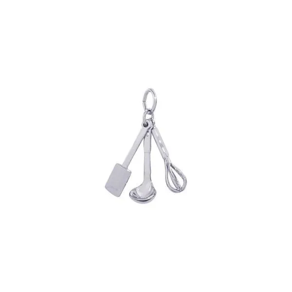 SS Cooking Utensils Charm Vaughan's Jewelry Edenton, NC