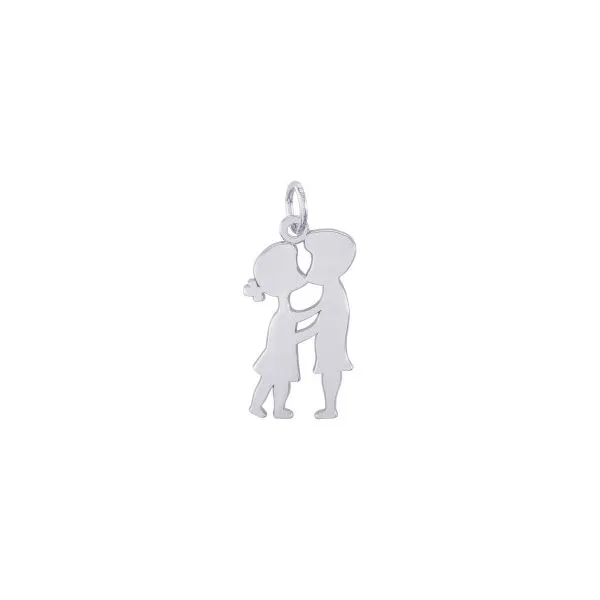 SS Kissing Couple Charm Vaughan's Jewelry Edenton, NC