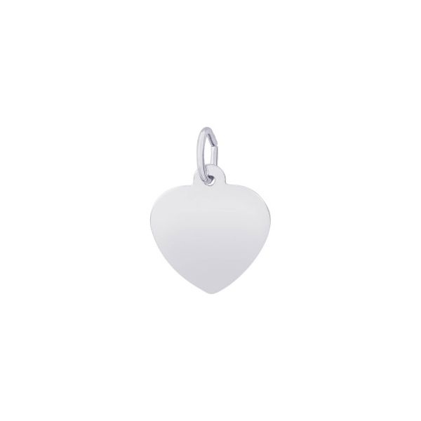 SS Extra Small Classic Heart Charm Vaughan's Jewelry Edenton, NC