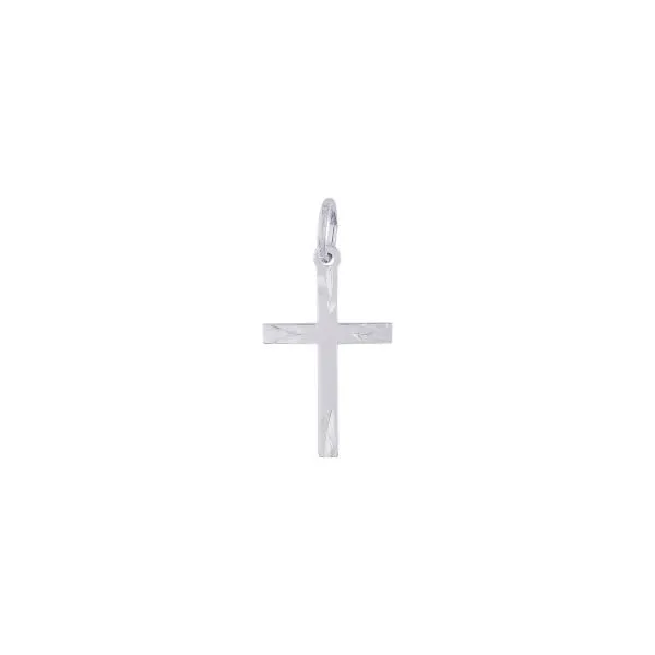 SS Medium Flared Ends Cross Charm Vaughan's Jewelry Edenton, NC