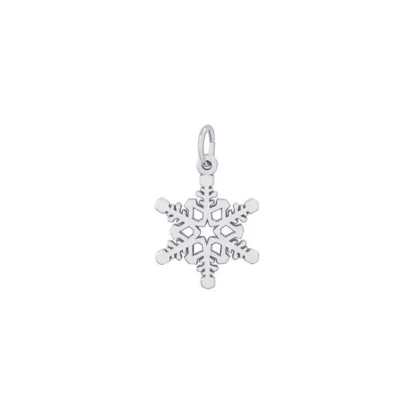 SS Snowflake Charm Vaughan's Jewelry Edenton, NC