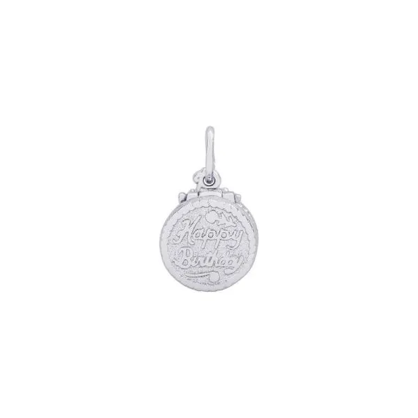 SS Happy Birthday Cake Charm Vaughan's Jewelry Edenton, NC