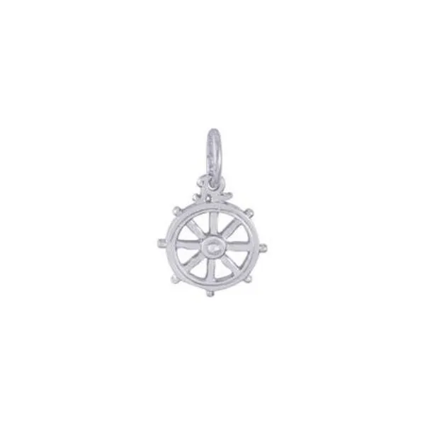 SS Ships Wheel Charm Vaughan's Jewelry Edenton, NC