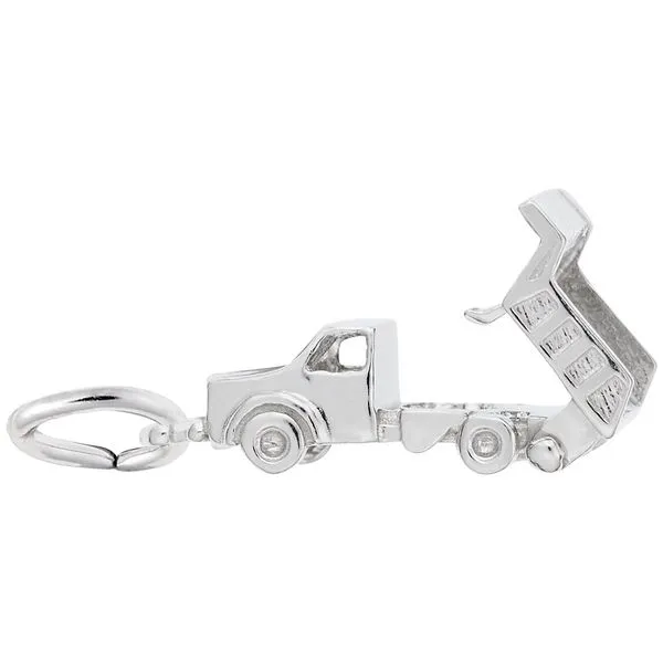 SS Dump Truck Charm Image 2 Vaughan's Jewelry Edenton, NC