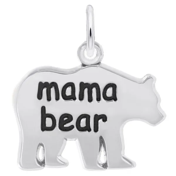 SS Mama Bear Charm Vaughan's Jewelry Edenton, NC