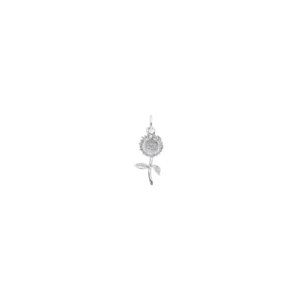 SS Small Sunflower Charm Vaughan's Jewelry Edenton, NC