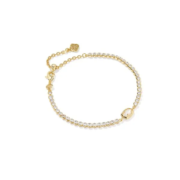 Emilie Tennis Bracelet - Gold/Ivory MOP Vaughan's Jewelry Edenton, NC
