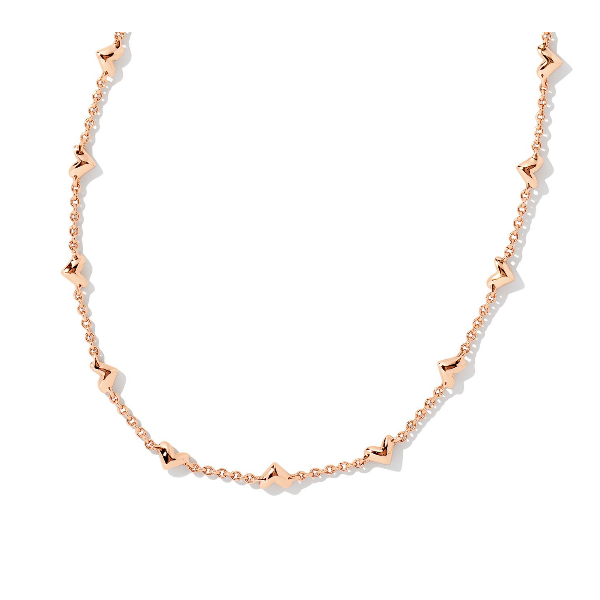 Haven Strand Necklace Rose Gold  --  WIN21 Vaughan's Jewelry Edenton, NC