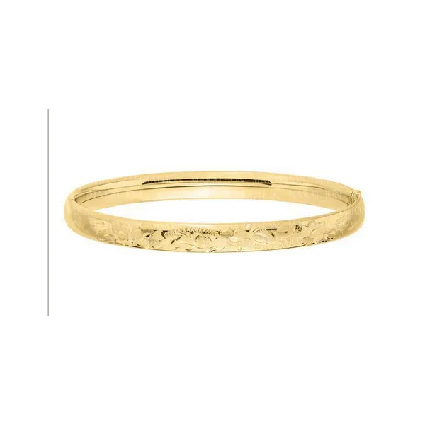 14k GF All Over Floral Bracelet Vaughan's Jewelry Edenton, NC