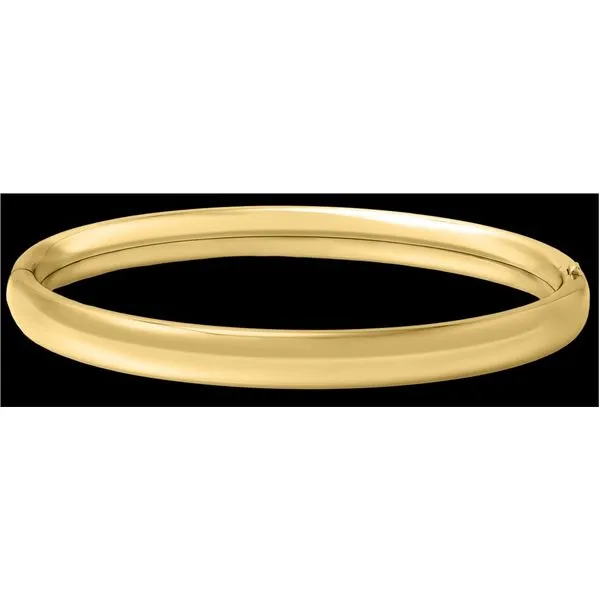14k GF Children's Polished Bangle Bracelet Vaughan's Jewelry Edenton, NC