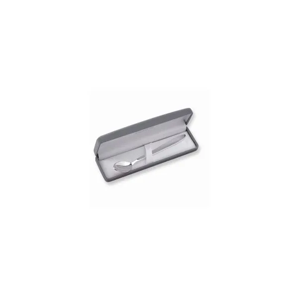 Silver-plated Boxed Baby Feeding Spoon Vaughan's Jewelry Edenton, NC