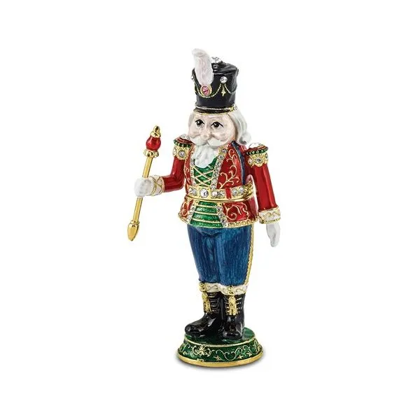 TORSTEN Toy Solider Bejeweled Enameled Trinket Box Vaughan's Jewelry Edenton, NC