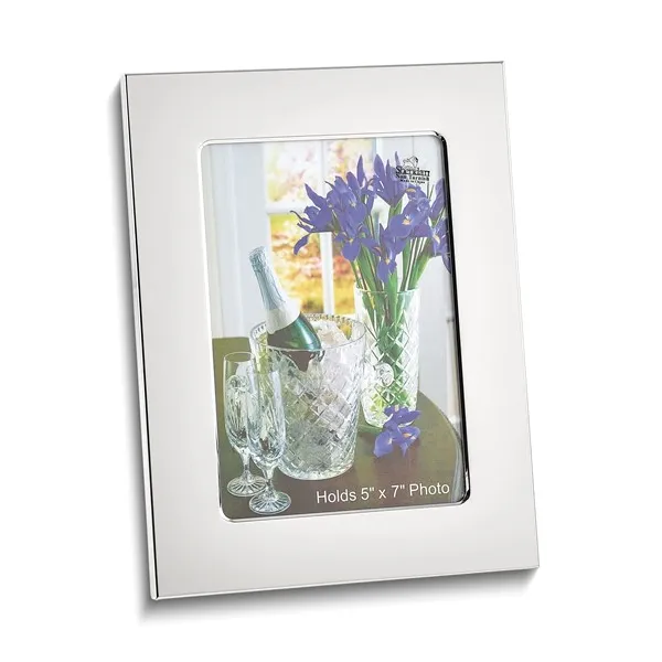 Nickel-plated Polished 5x7 Photo Frame Vaughan's Jewelry Edenton, NC