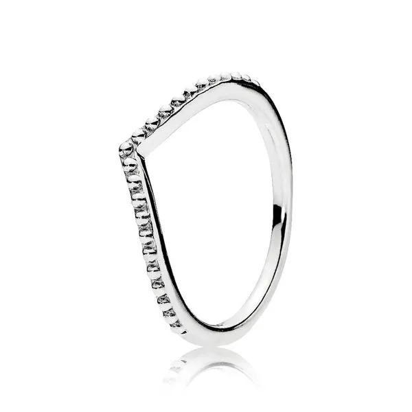 7, Beaded Wishbone Ring Vaughan's Jewelry Edenton, NC