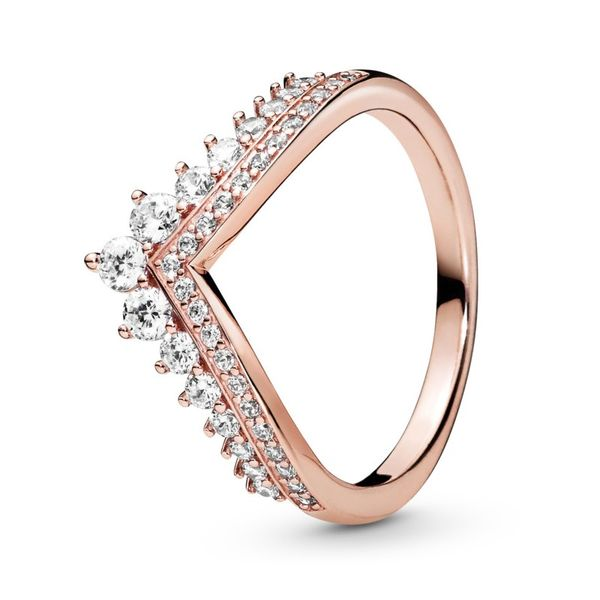 7.5, RGP Princess Wish, Clear CZ Ring Vaughan's Jewelry Edenton, NC