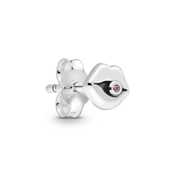 Pandora Me My Lips Stud, Pink CZ -- RETIRED Vaughan's Jewelry Edenton, NC