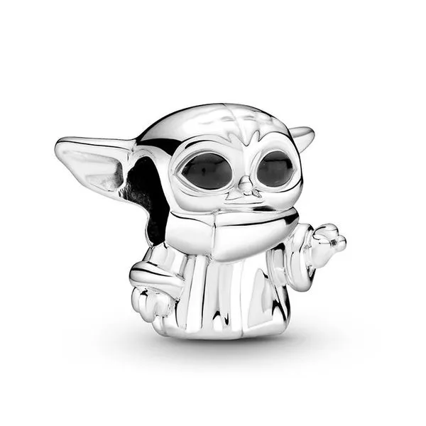 Star Wars, The Child, Black Enamel -- RETIRED Charm Vaughan's Jewelry Edenton, NC